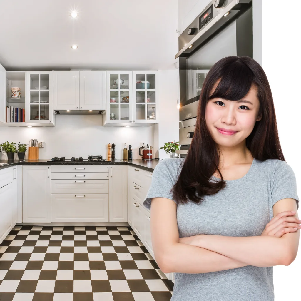 Rowenda Kitchen designer reviewing innovation-led hardware and components for custom kitchen projects