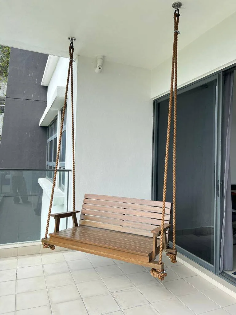 Built-in feature wall with concealed storage