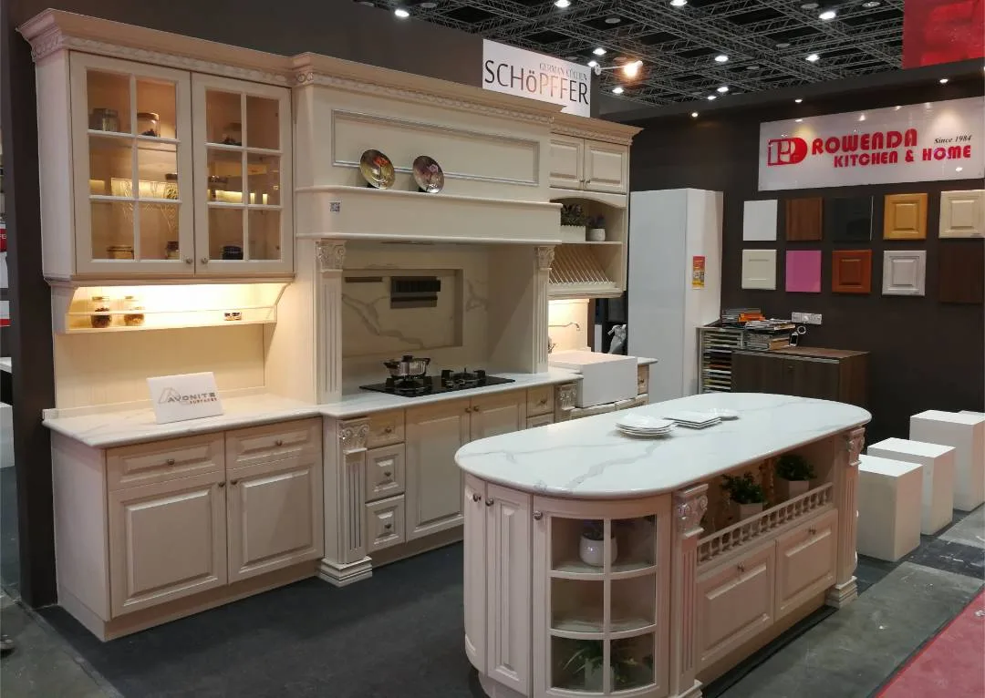 Classic kitchen with recessed-panel cabinetry