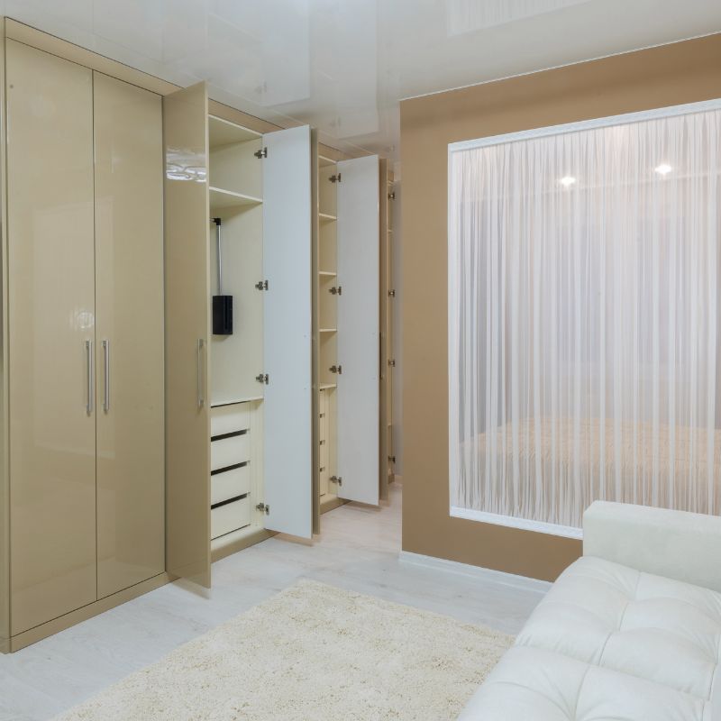 Swing door cabinets